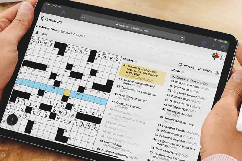 Play the world's best sudokus, crosswords and word search puzzles!